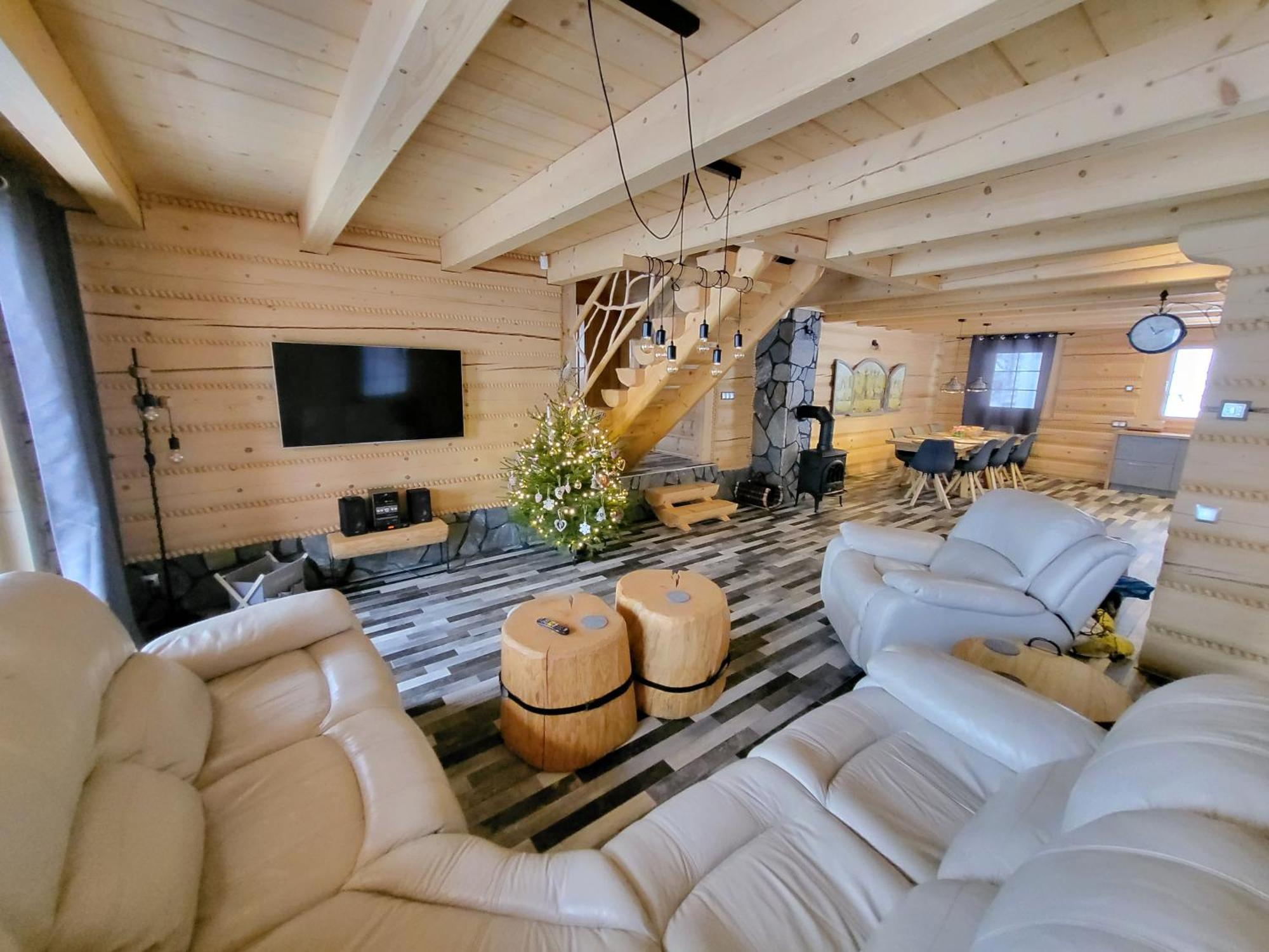 Шале Dom Pod Barania - - Sauna, Jacuzzi, Teznia & Widok Na Gory Вісла
